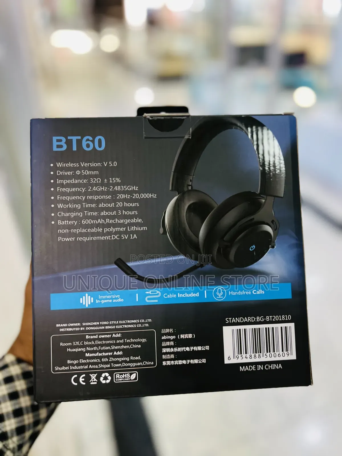 Abingo Gaming Headset