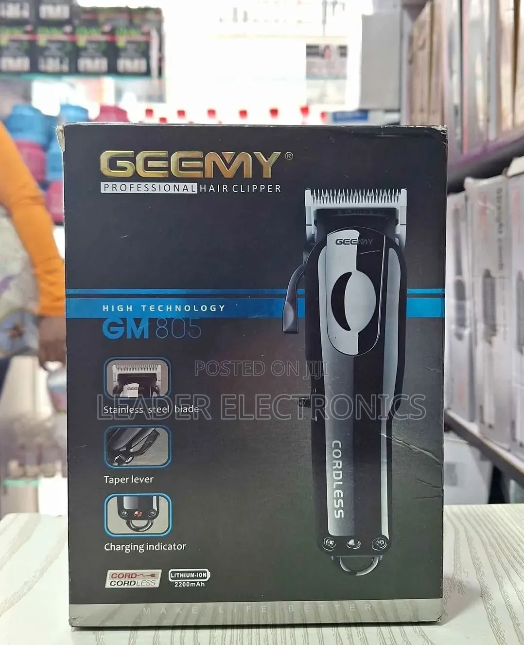 Geemy Cordless Hair Clipper Gm805