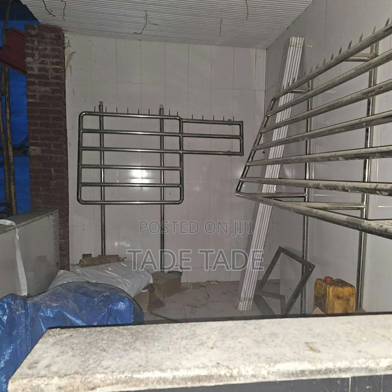 Tadese Stianless Steel የስጋ መስቀያ ስራ