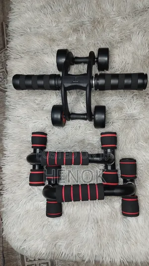 Ab Roller Wheel and Push Up Board