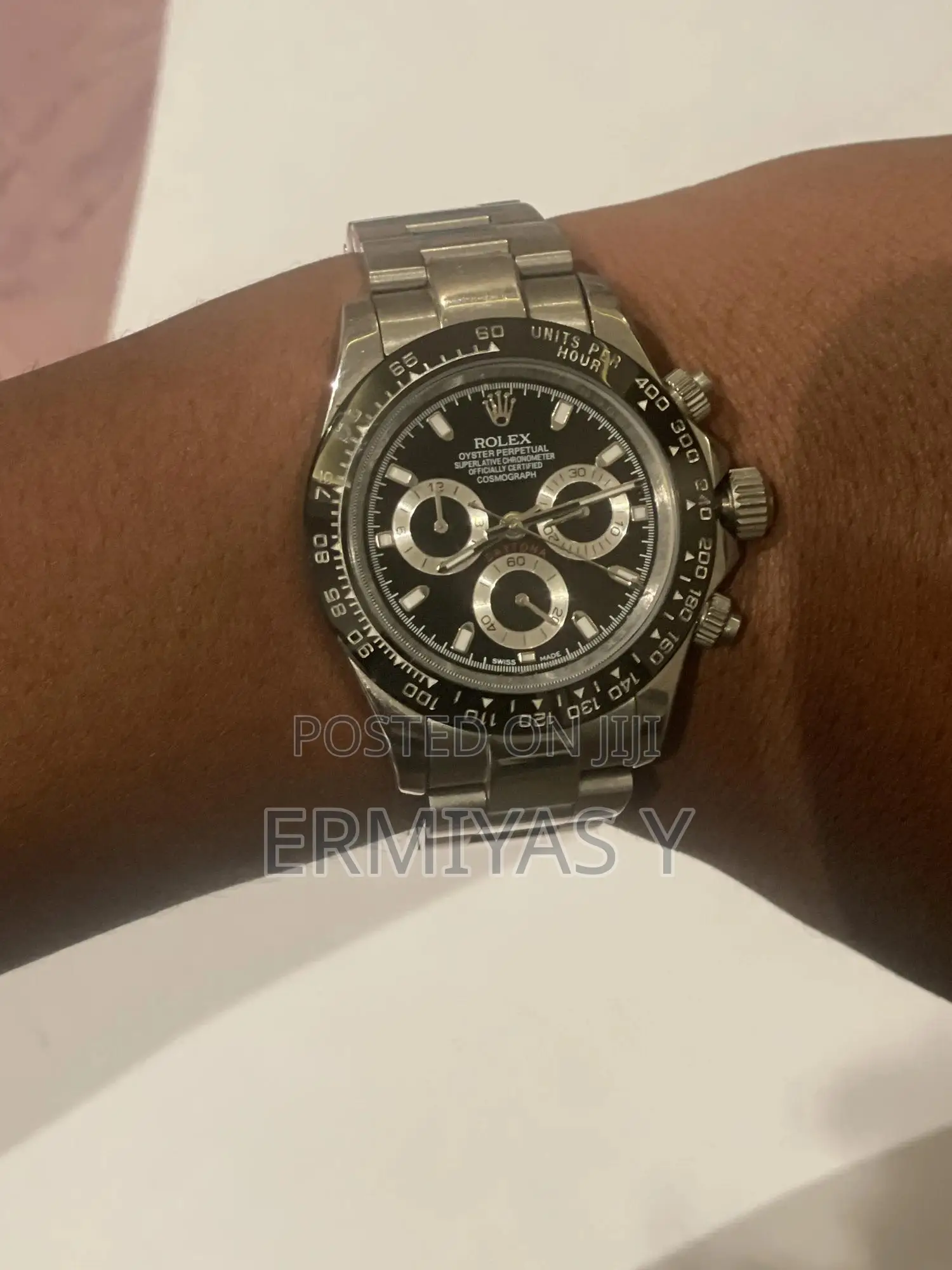 Rolex Cosmograph Daytona Black Dial Stainless Steel – Automatic