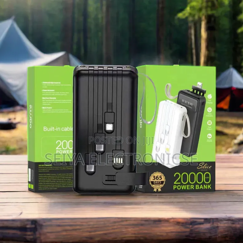 Calus Power Bank. 20,000mah Fast-Charging 22.5w With Four Cable