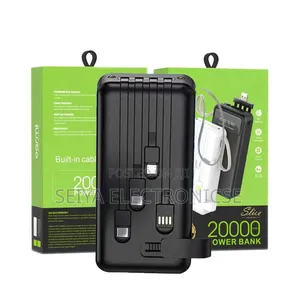 Calus Power Bank. 20,000mah Fast-Charging 22.5w With Four Cable