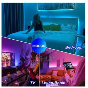 Super Bright 5m Led Strip With Remote - Durable Material Easy Setup