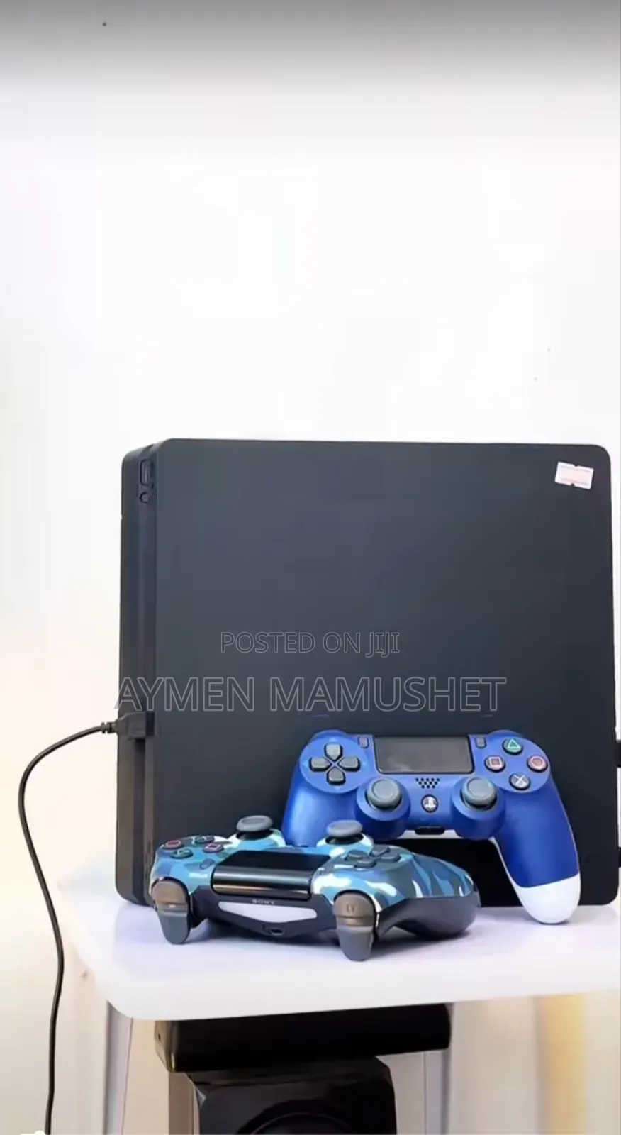 Ps 4 Slim Perfect Condition With Two Joystick
