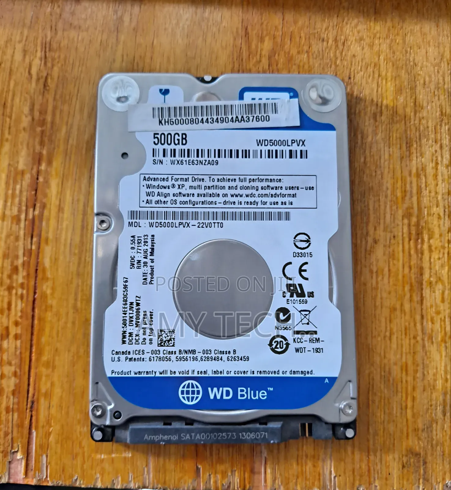 Wd Blue 500gb HDD