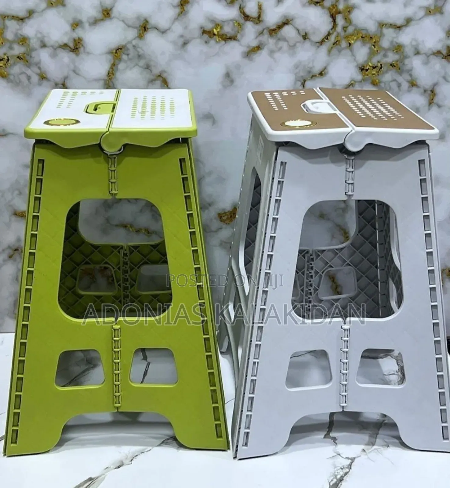 Large Size Portable Folding Stool (ትልቁ ተጣጣፊ ወንበር)