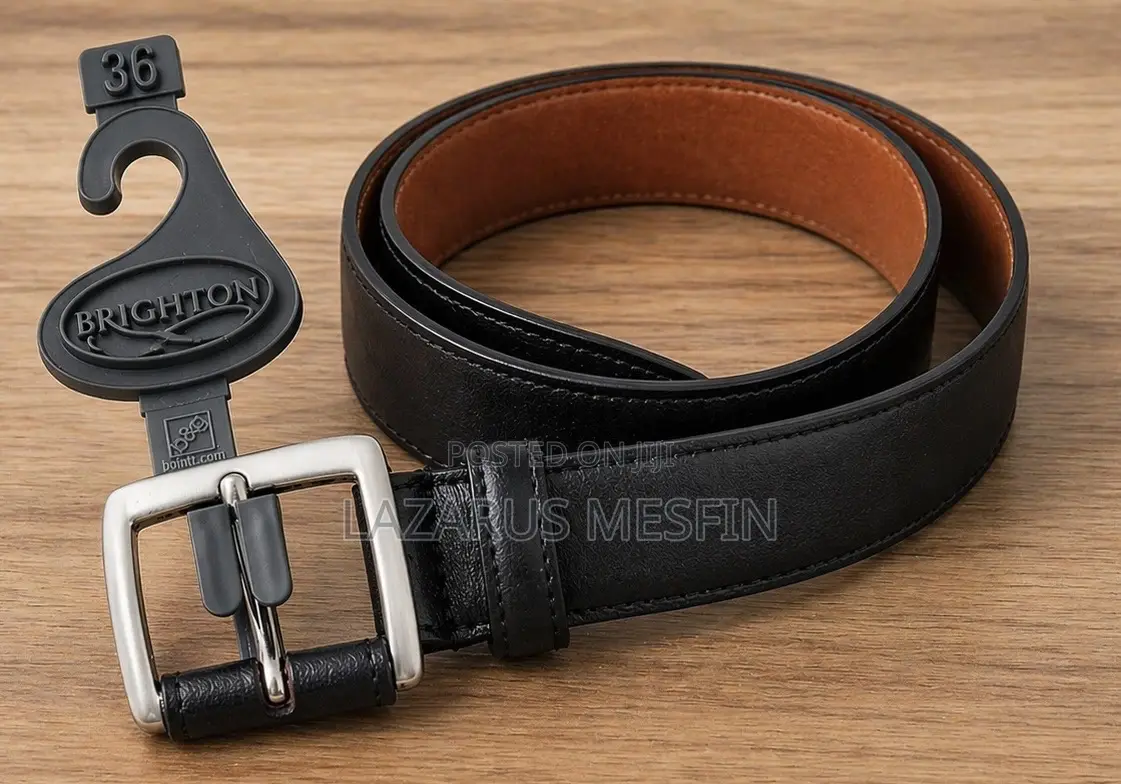 Original Brighton Genuine Leather Belt – Imported From Usa