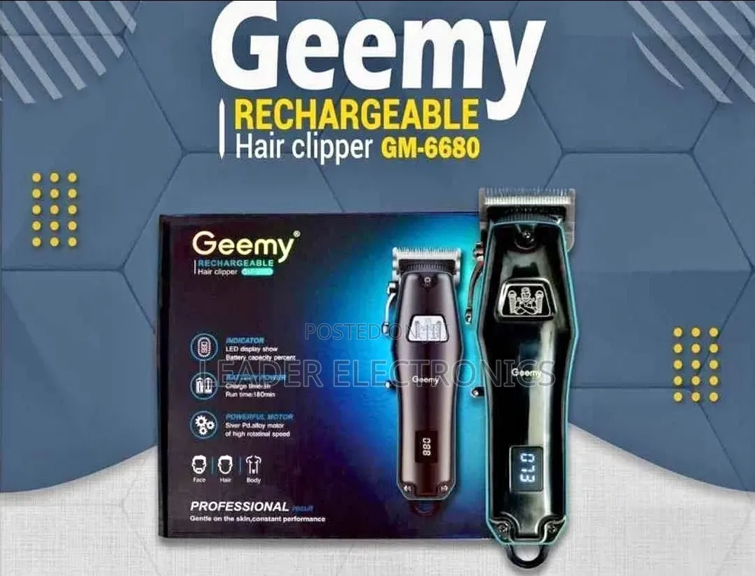 Geemy Rechargeable Hair Clipper