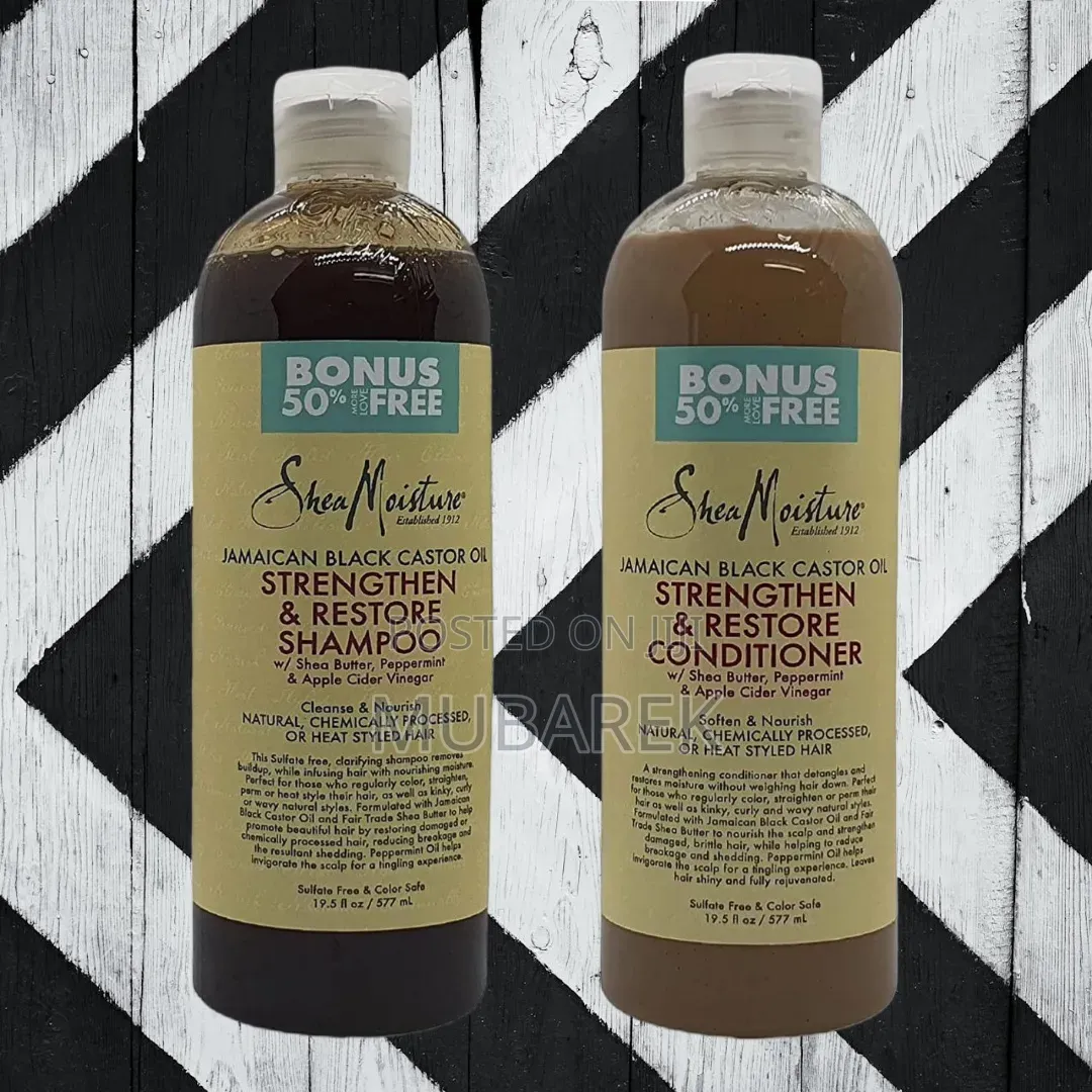 Shea Moisture Jamaican Black Castor Oil Set - Grow Your Hair