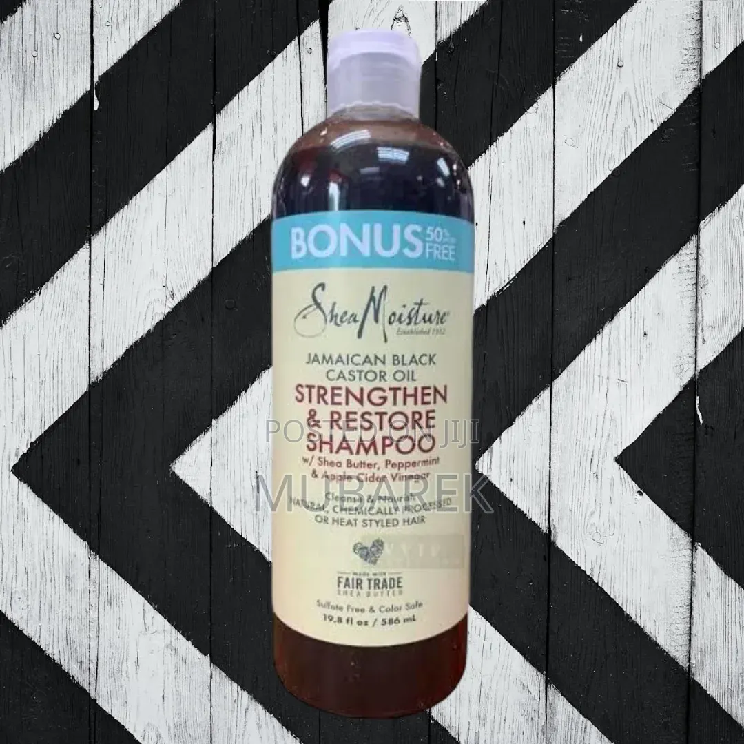 Original Shea Moisture Strengthen Restore Shampoo Conditioner
