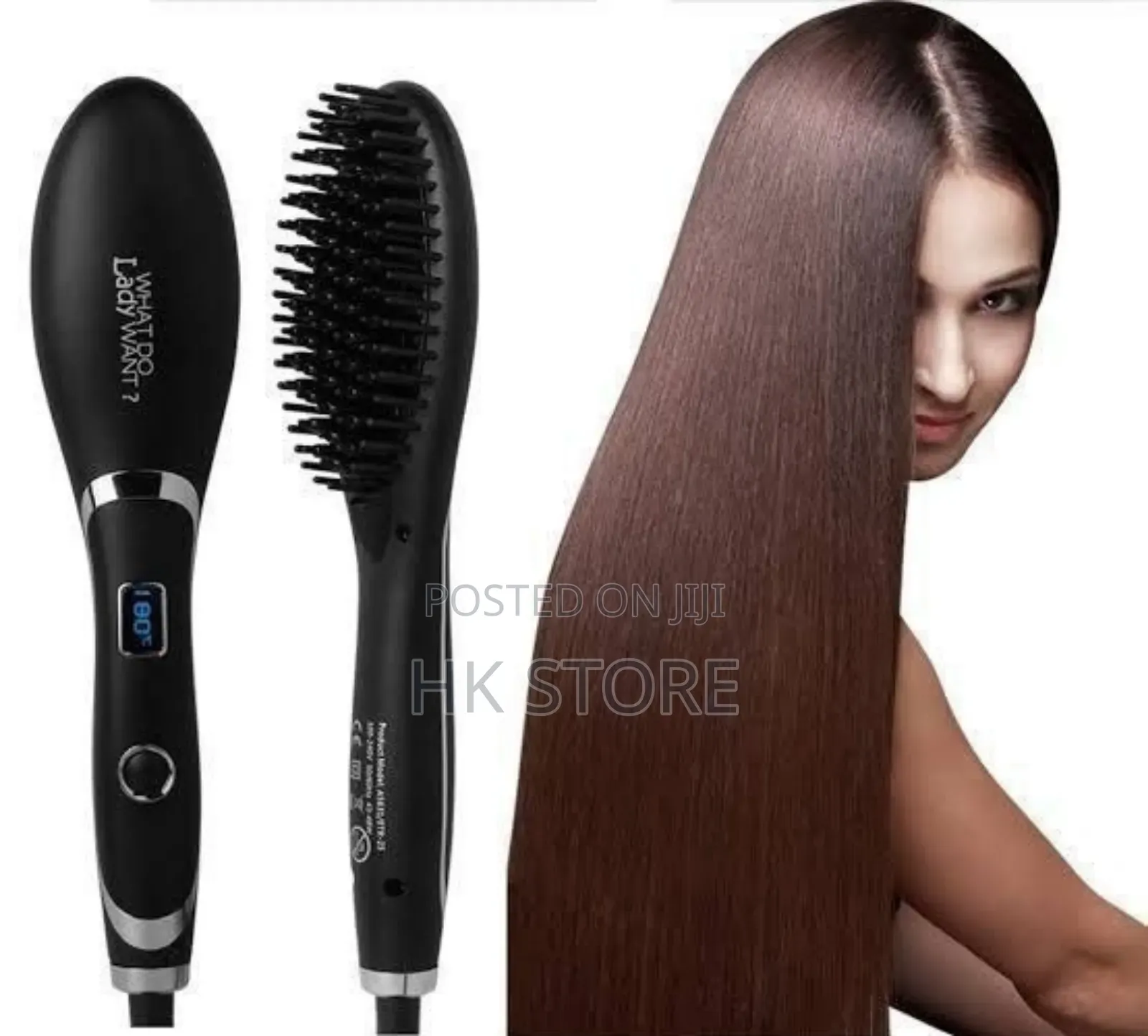 Pro Gemei Professional Hair Straightner Brush
