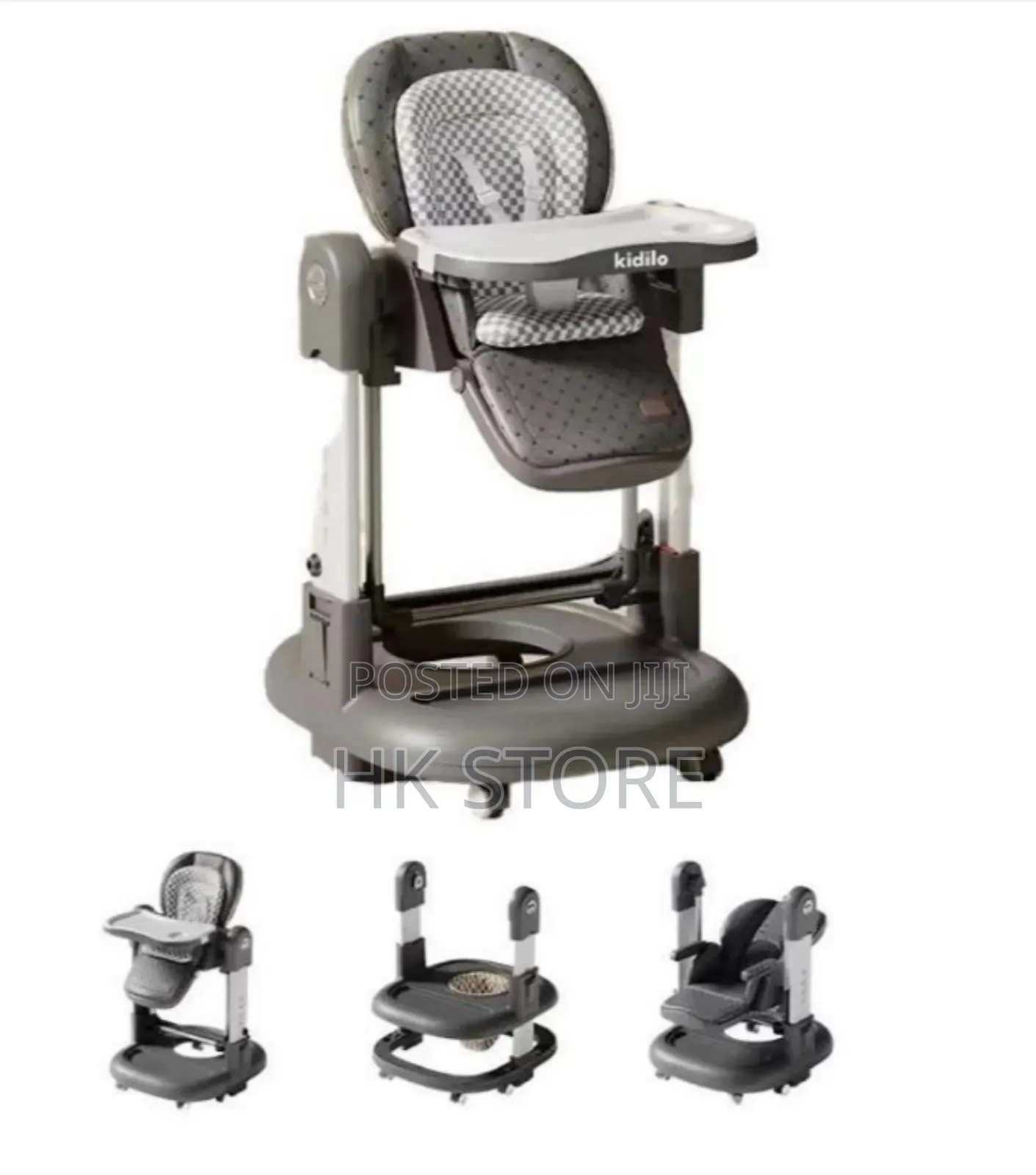 Kidilo 3-in-1 Premium High Chair