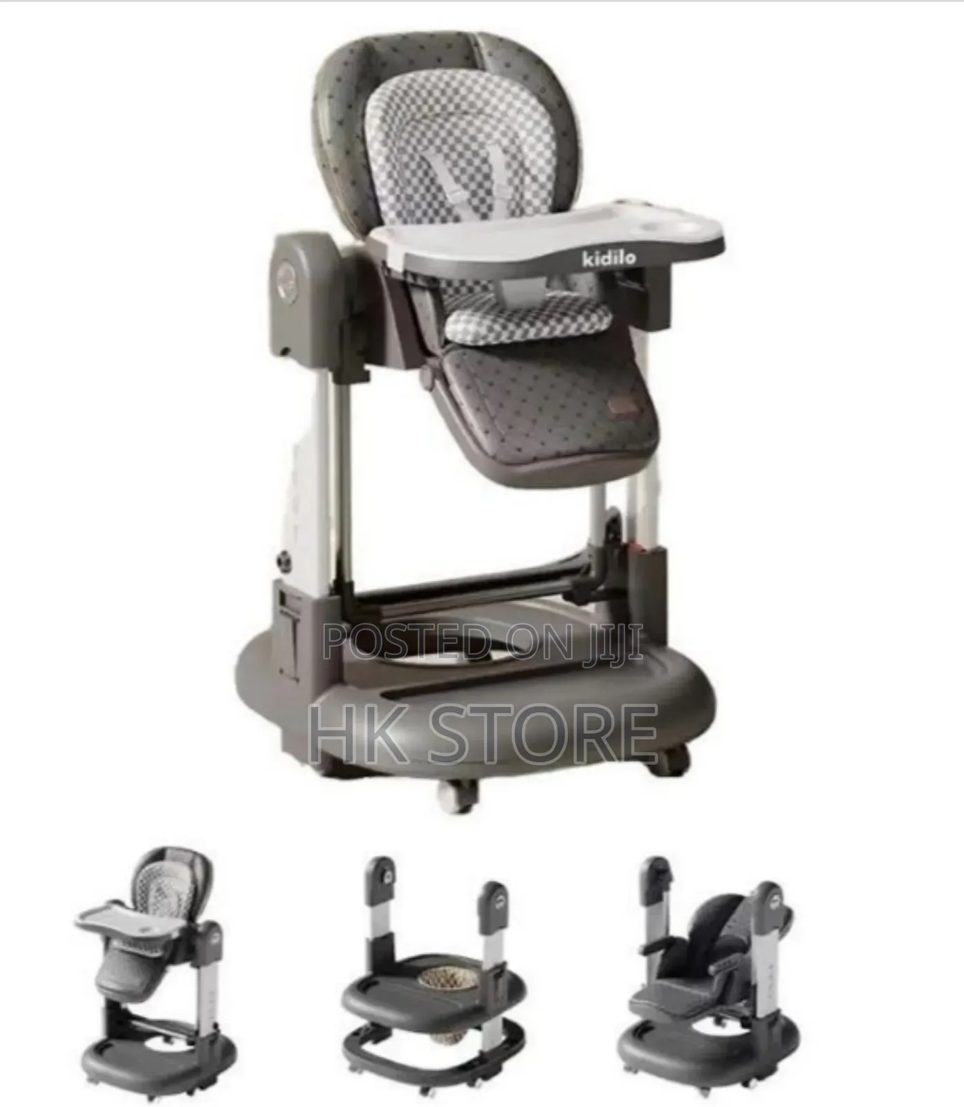Kidilo 3-in-1 Premium High Chair