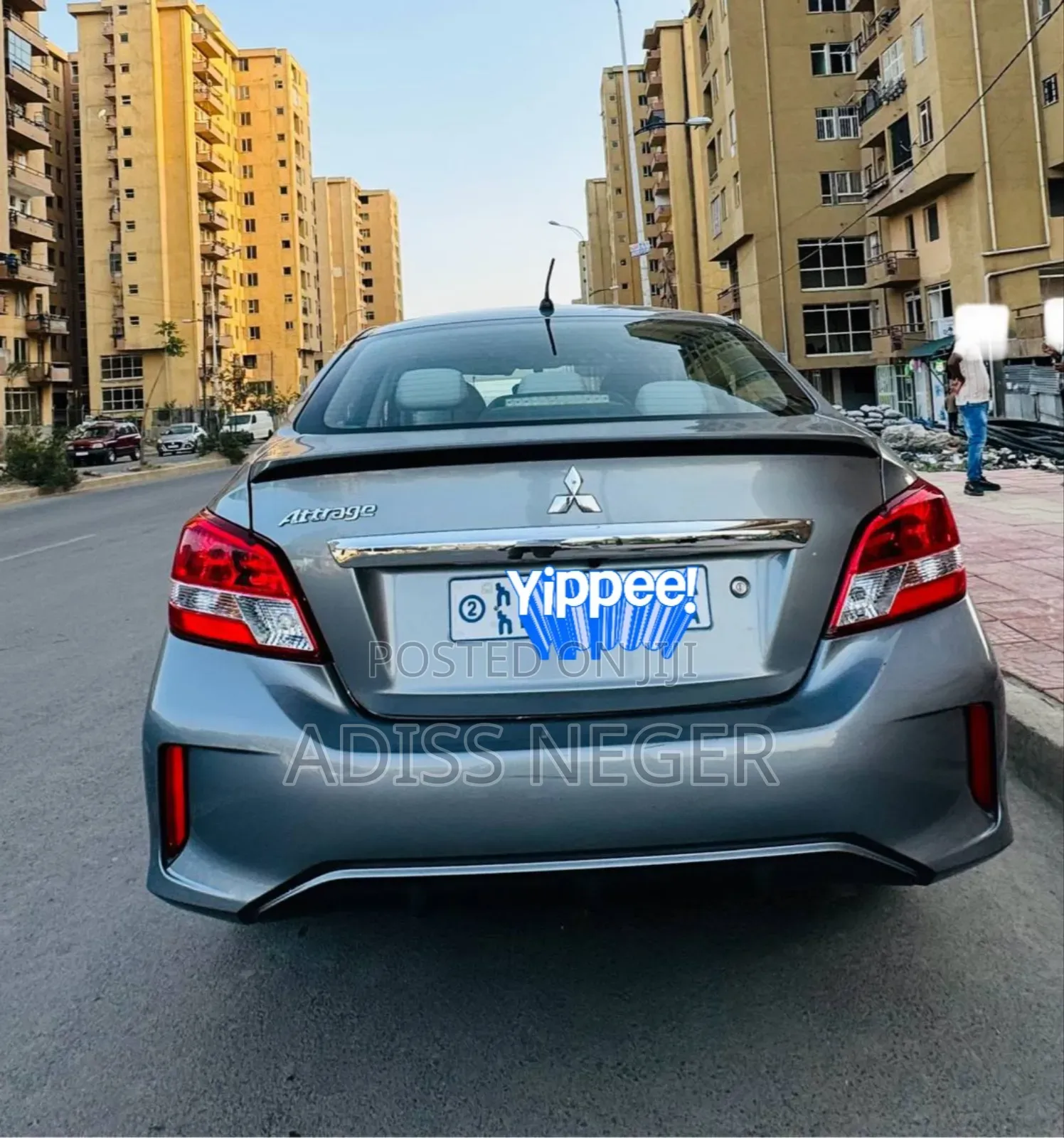 Mitsubishi Attrage 2022 Gray