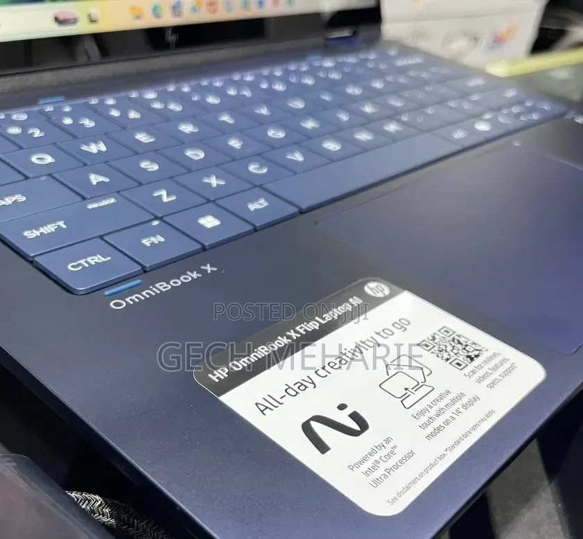 New Laptop HP OmniBook X Flip 14" 16GB Intel Core Ultra 7 SSD 1T