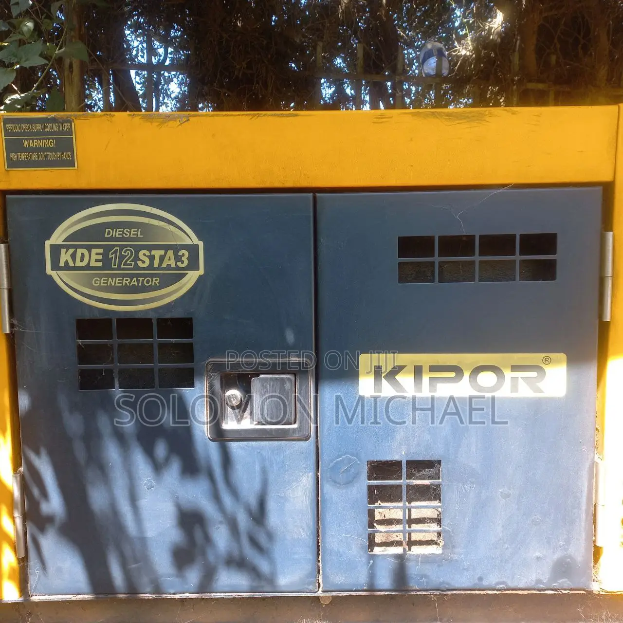 Kipor Generator With 12.5kva Output