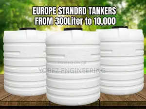 3,000 Liter Vertical Water Tanker - የውሃ ታንከር (Roto)