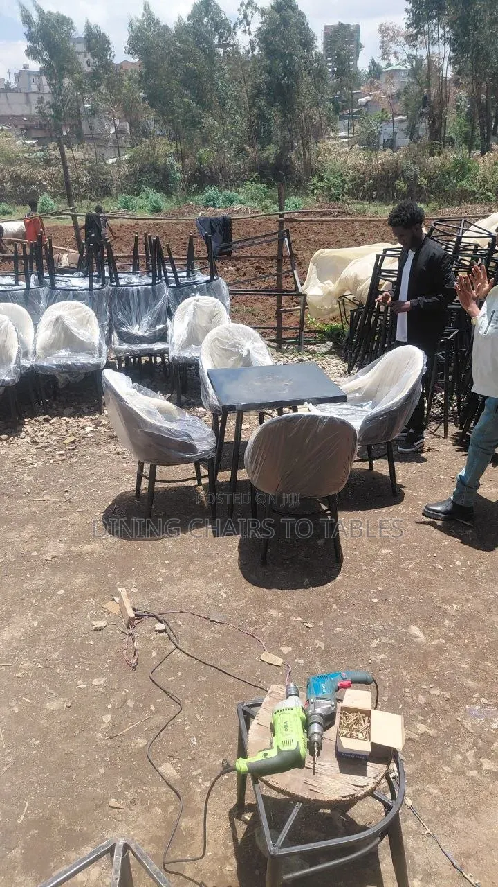 #ወንበር #ጠረጴዛ #ሬስቶራንት #ካፌ #እቃ #Furnitureethiopia
