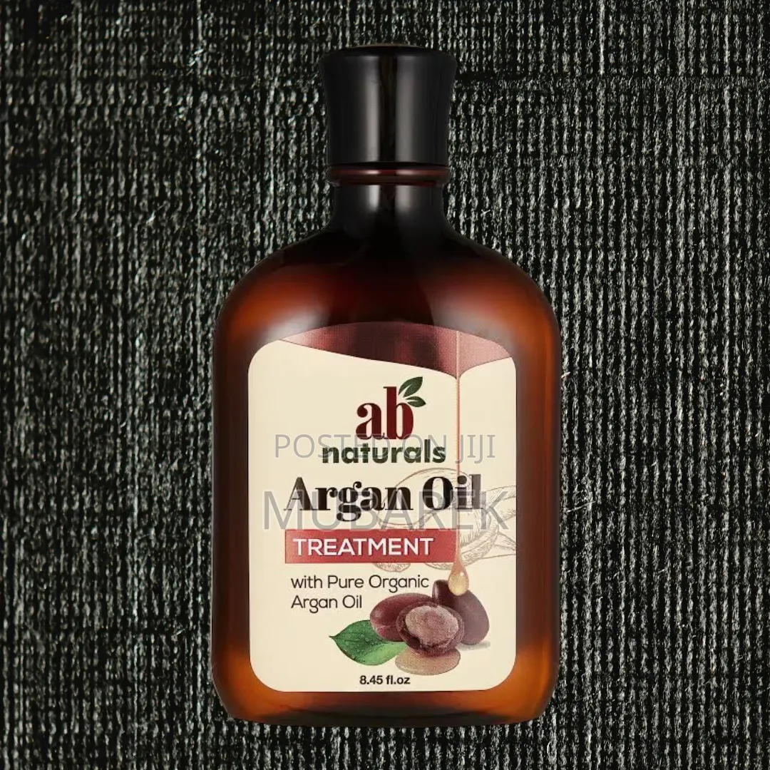 Organic Argan Oil Treatment – 250ml Bottle (Ab Naturals)