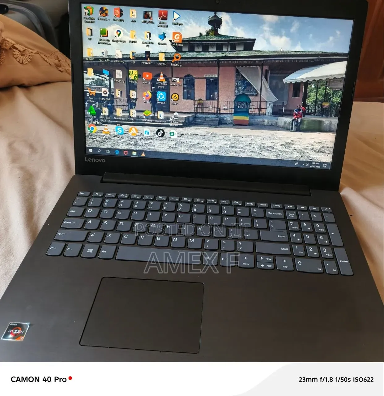 New Laptop Lenovo Ideapad 3 8GB AMD Ryzen 3 HDD 1T