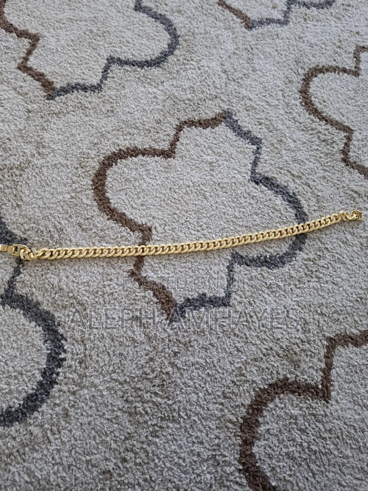 Unisex Gold Chain