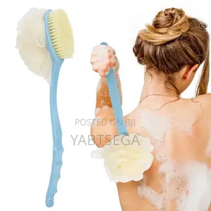 Long Handheld Double Sided Bath Brush