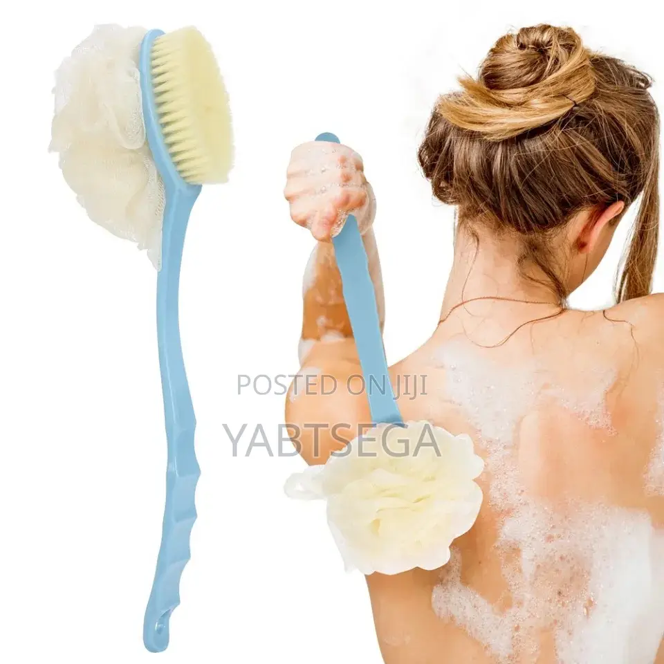 Long Handheld Double Sided Bath Brush