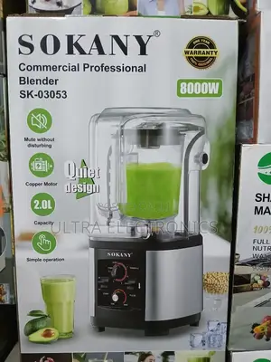 Sokany Commercial Professional Blender (Model Sk-03053).