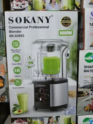 Sokany Commercial Professional Blender (Model Sk-03053).