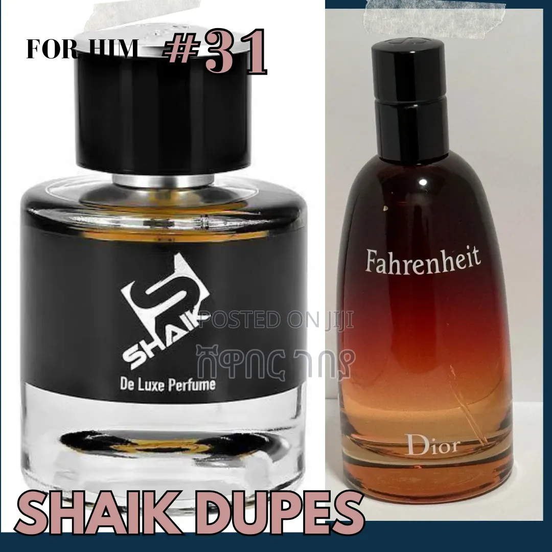 Shaik 31 (Dior Fahrenheit Dupe) - Timeless Bold Men's Scent