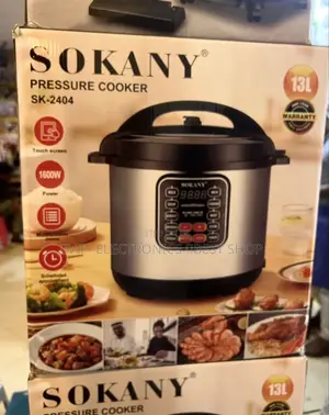 Sokany 13l Digital Electric Pressure Cooker (Model: Sk-2404) - 1600w
