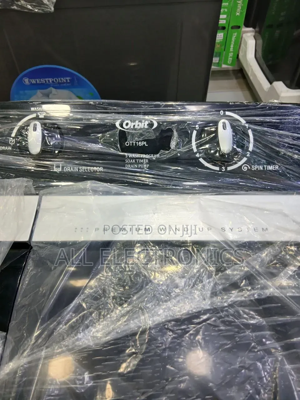 Orbit Ott16pl Washing Machine