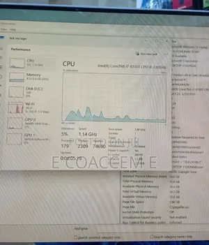 New Desktop Computer HP 16GB Intel Core i7 SSD 512GB