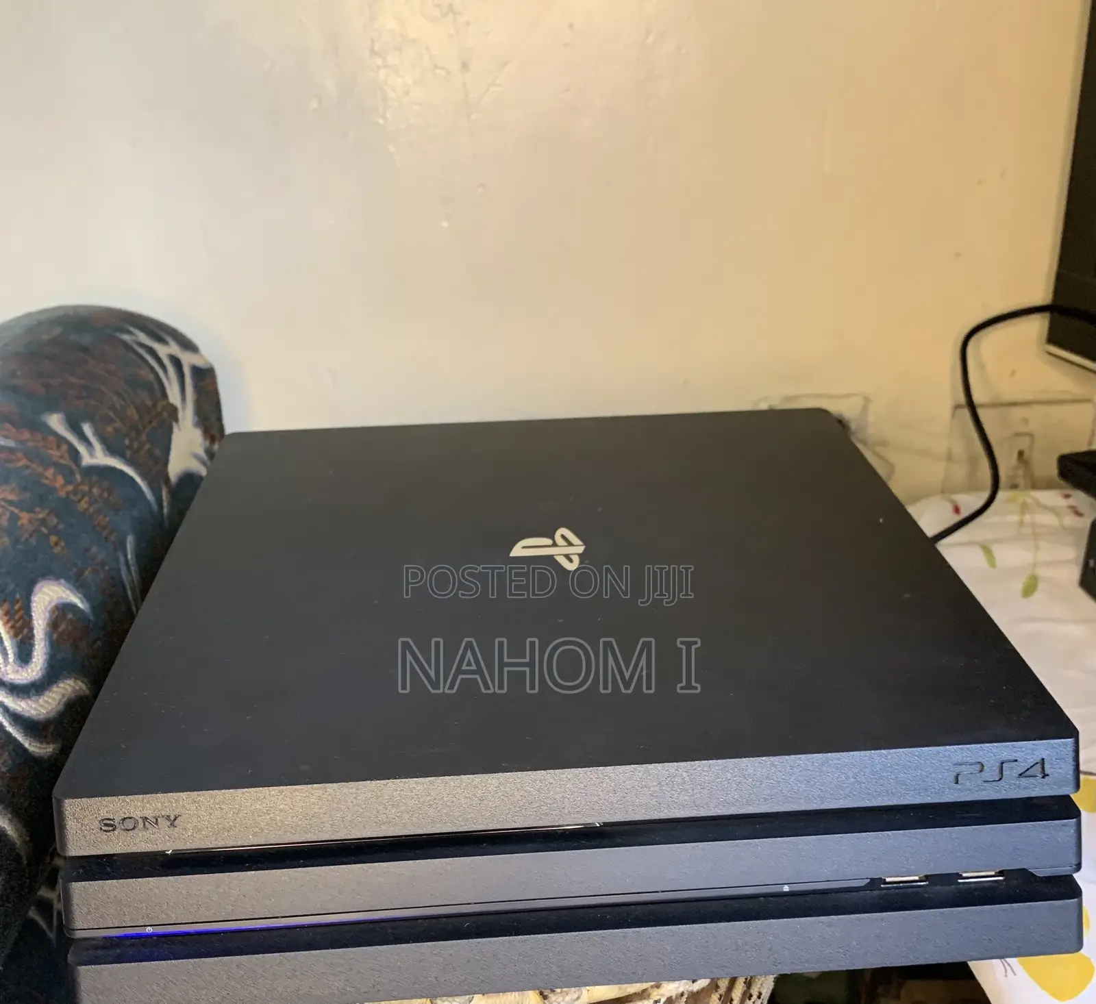 Playstation 4 Pro Console, Ps4 That Supports Gaming.