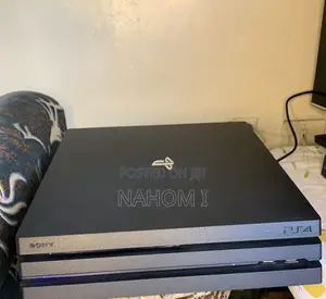 Playstation 4 Pro Console, Ps4 That Supports Gaming.