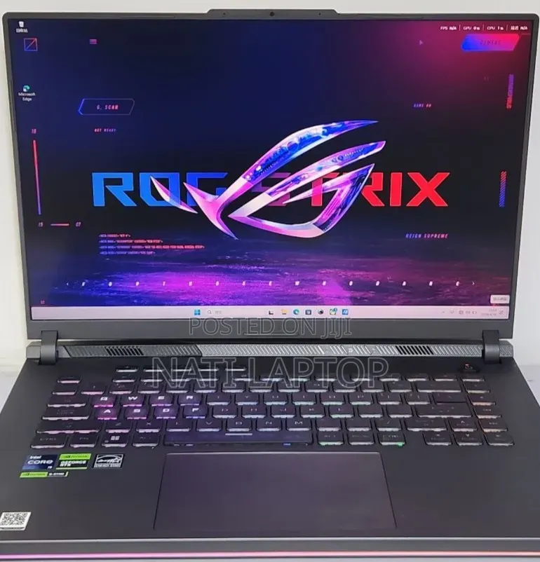 New Laptop Asus ROG Strix G16 G614 16GB Intel Core i9 SSD 1T