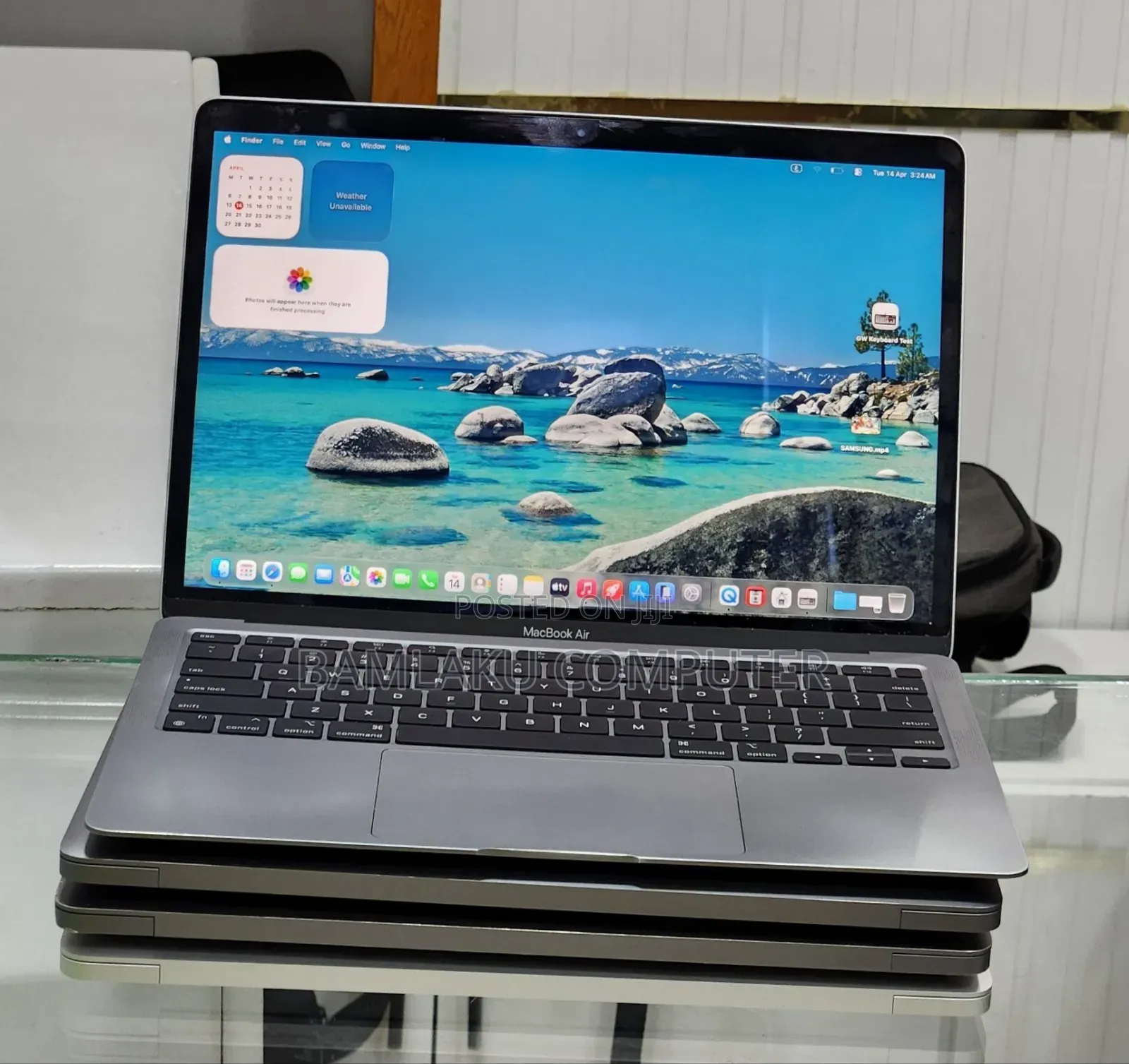 New Laptop Apple MacBook Air 2020 M1 8GB Apple M1 SSD 256GB