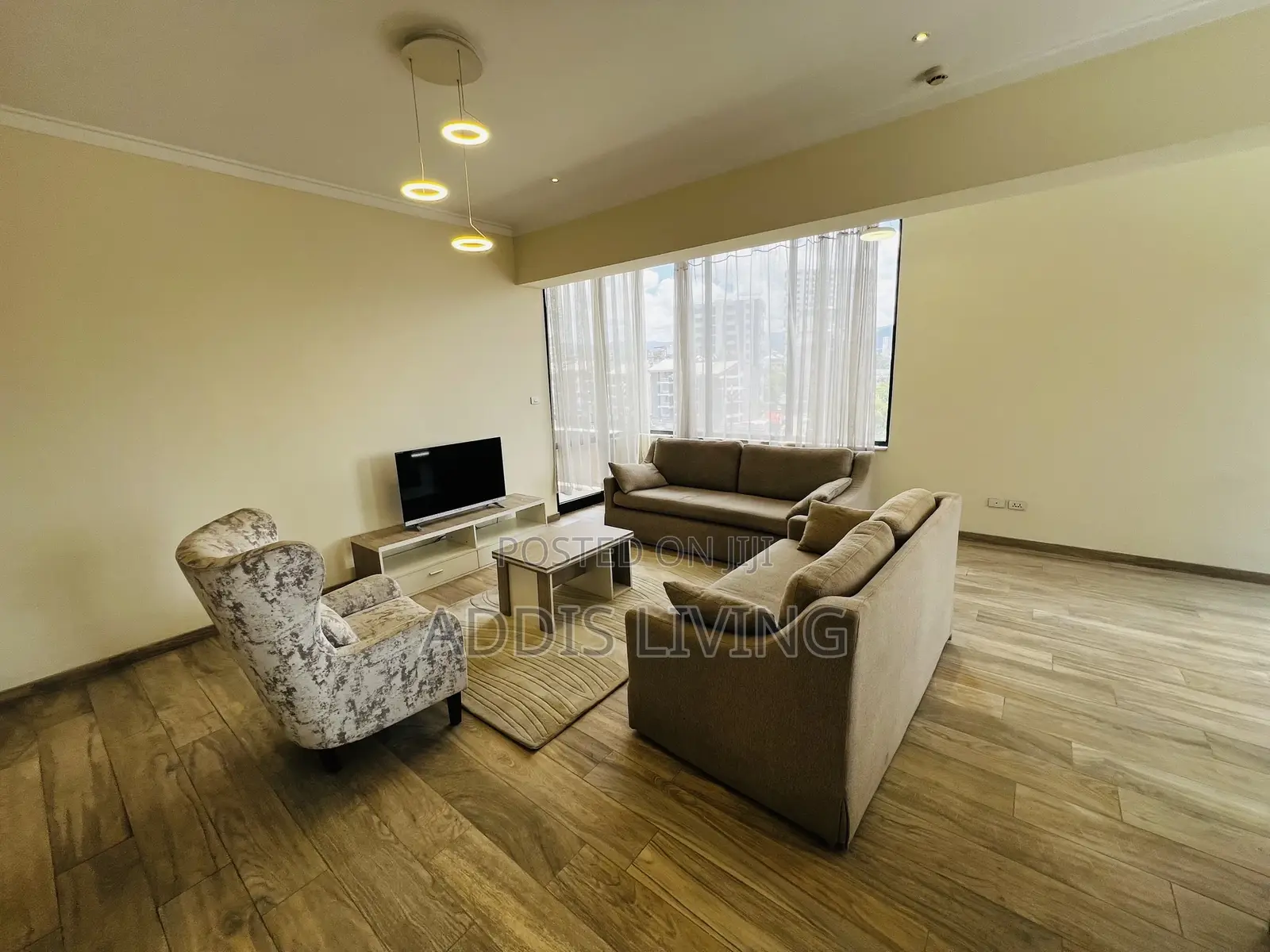 Furnished 3bdrm Apartment in Bole for rent