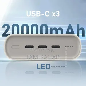 Samsung 20,000mah 45w Super Fast Charging Battery Pack