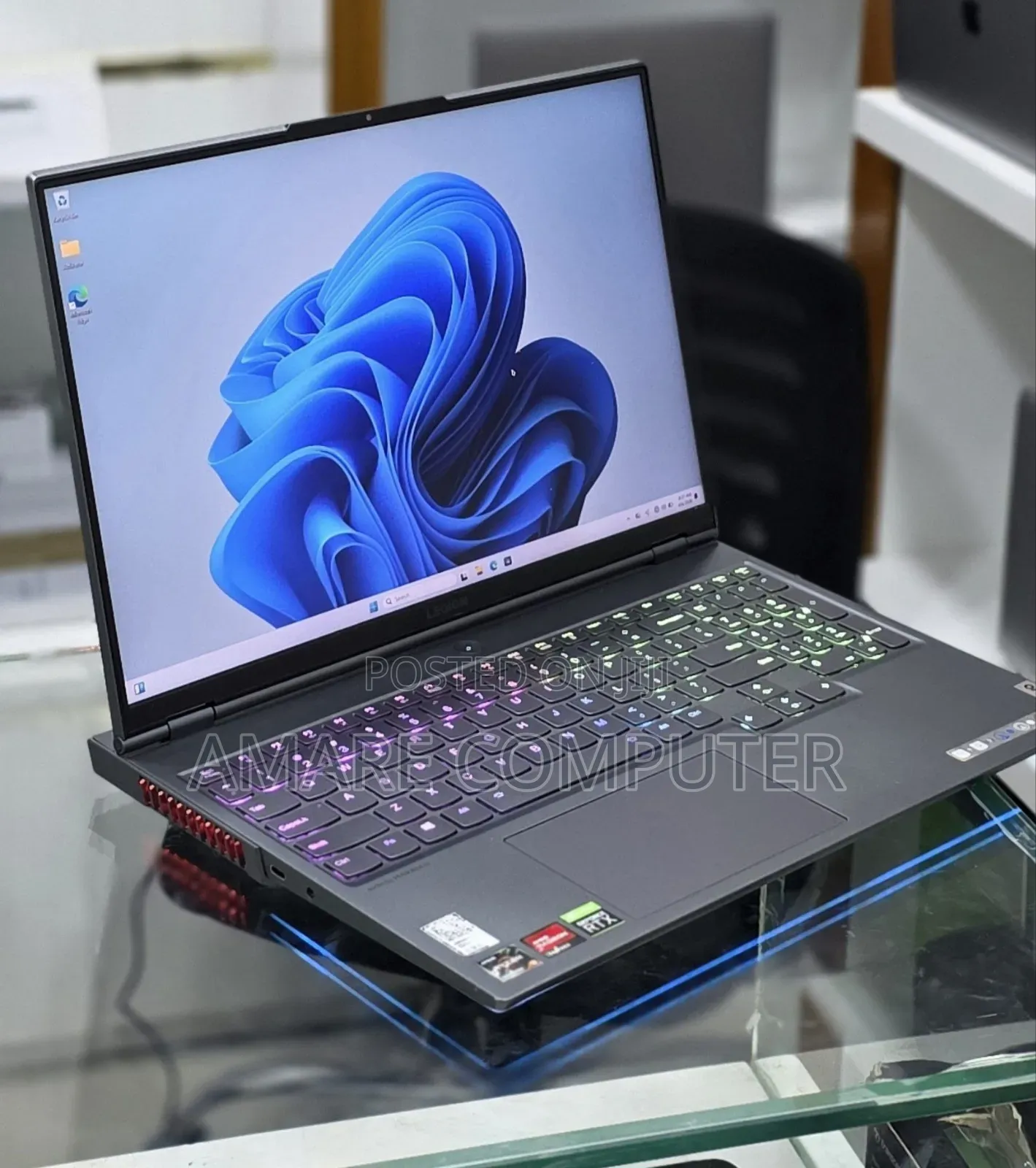 New Laptop Lenovo Legion 5 16GB AMD Ryzen 9 SSD 1T