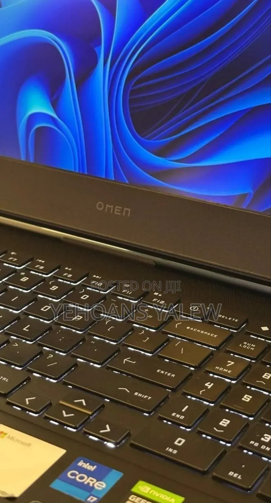 New Laptop HP Omen 16 16GB Intel Core i7 SSD 512GB