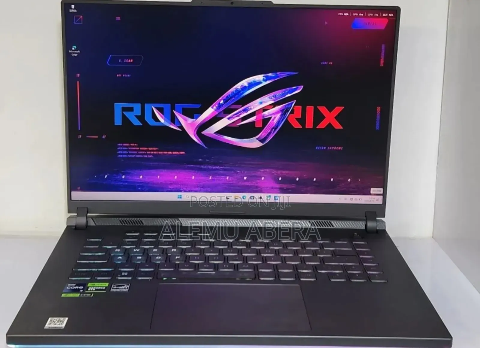 New Laptop Asus ROG Strix G16 G614 16GB Intel Core i9 SSD 1T