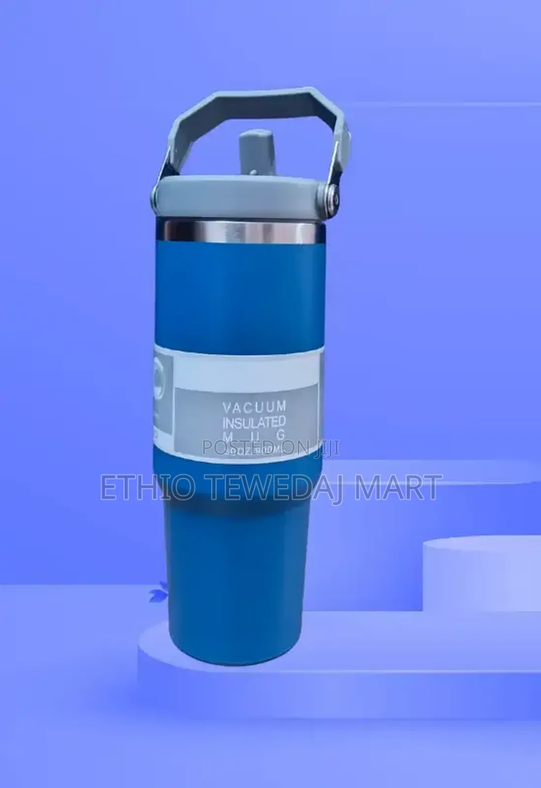 Vacuum Insulated Mug 900ml Mug (30oz) With Handle Hot Cold