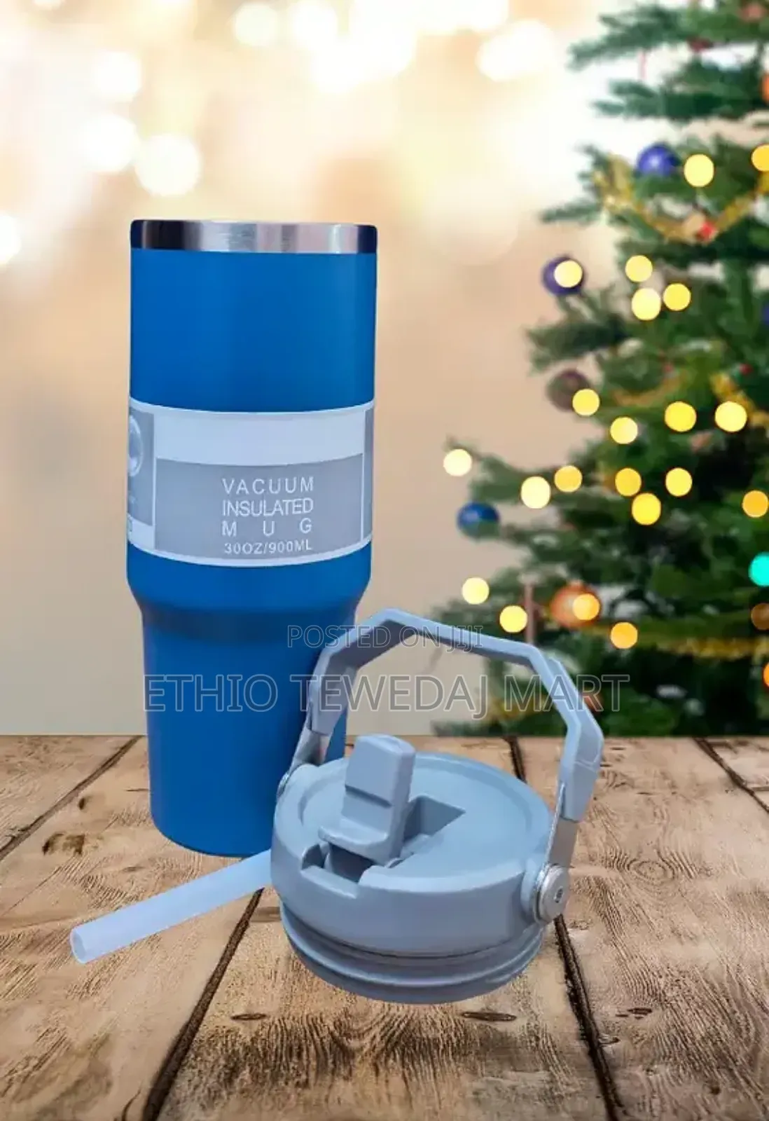 Vacuum Insulated Mug 900ml Mug (30oz) With Handle Hot Cold