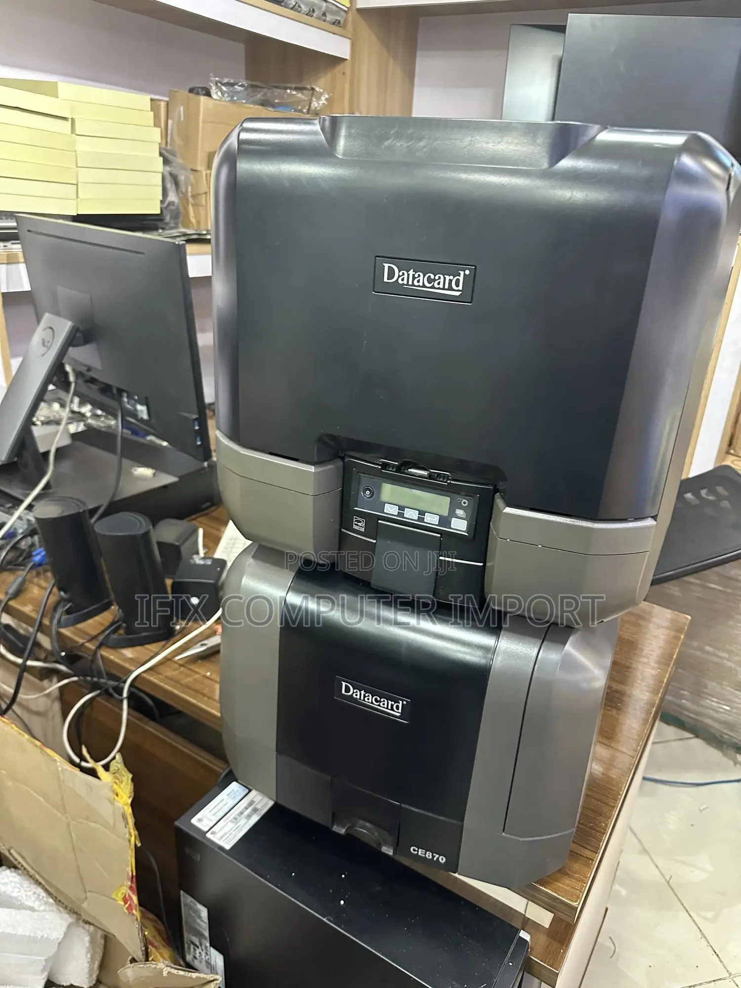 Datacard Ce870 Id Card Printer And Embosser