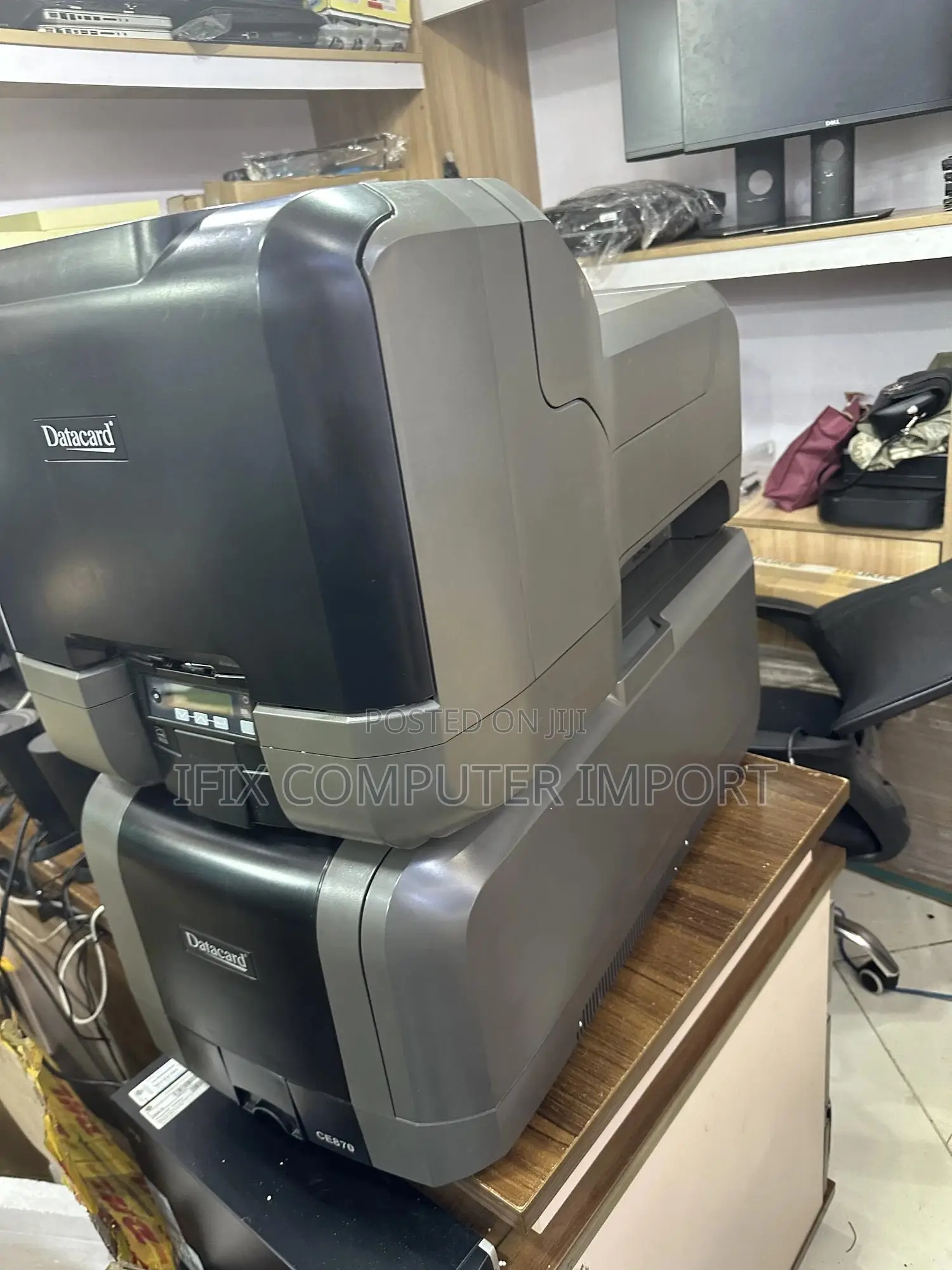 Datacard Ce870 Id Card Printer And Embosser