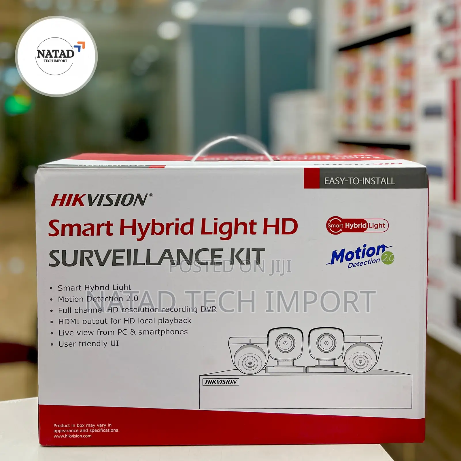 Hikvision Smart Hybrid Light 4ch Analog Kit