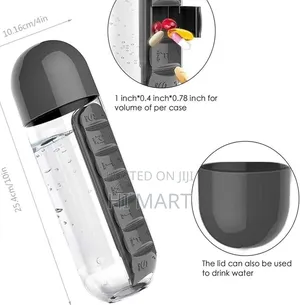 2in1 Medicine Holder and Water Bottle