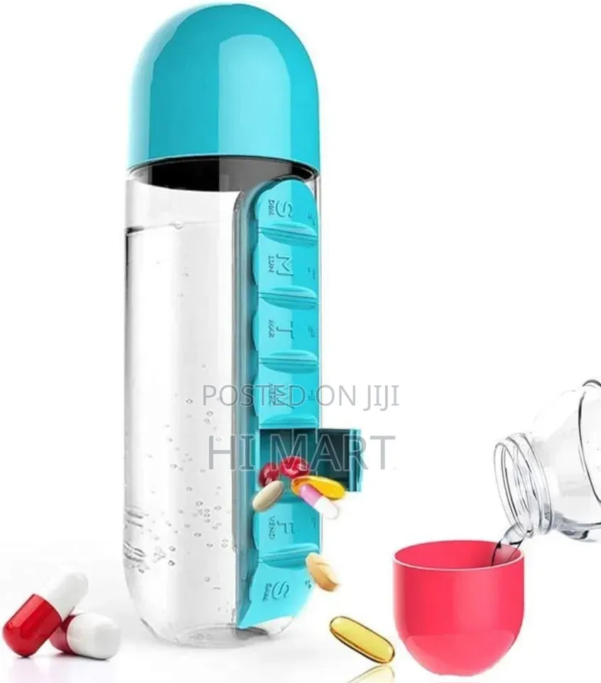 2in1 Medicine Holder and Water Bottle